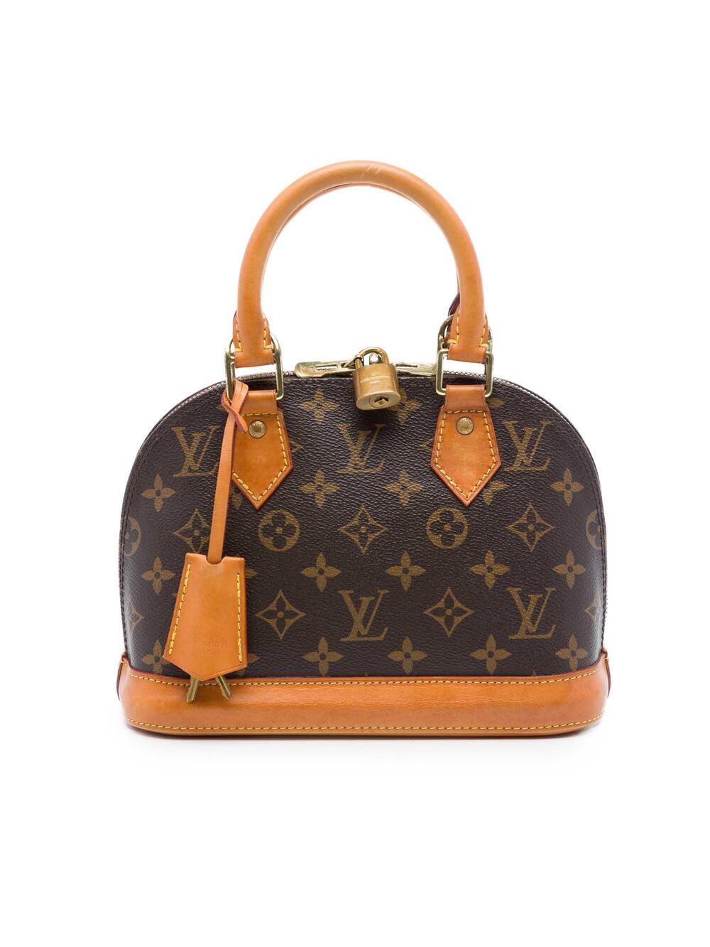 Louis Vuitton Alma Handbag Canvas Bb #367698L17B